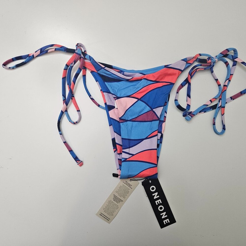 273. ONEONE eco fabric bikini bottom. NWT